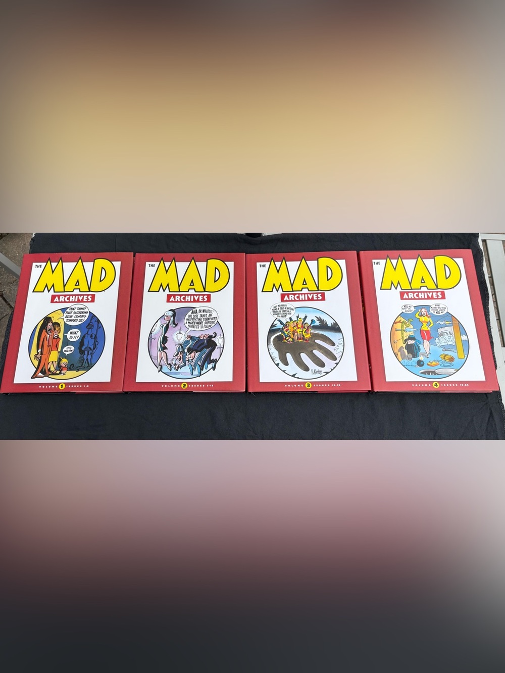 DC Comics MAD Archives Volumes 1-4 Set